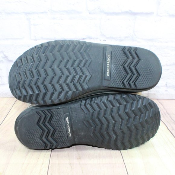 Sorel Joan of Artic Gray Suede Fur Trim Waterproof Winter Boots Size 9 - Picture 8 of 12